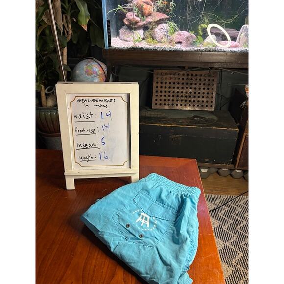 Barstool Sports Bathing Suit Swim Trucks Shorts Blue Call Her Daddy Podcast SZ L - Picture 9 of 9